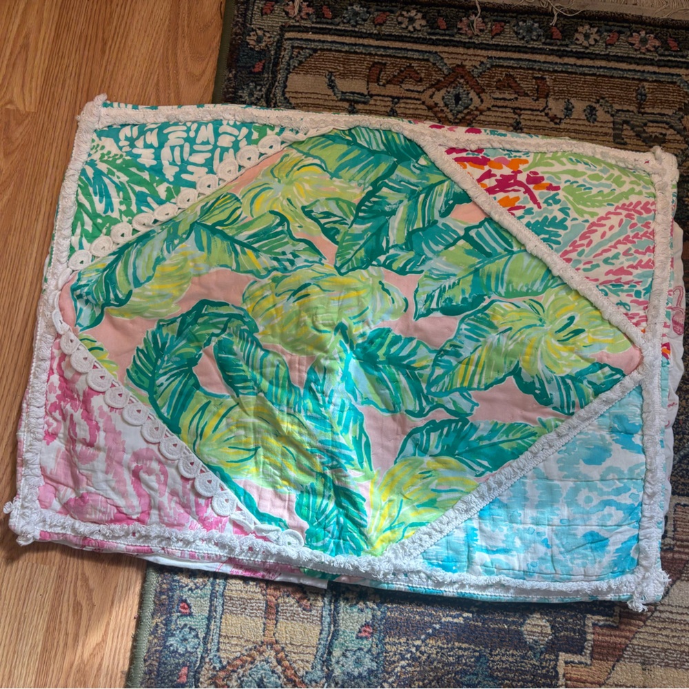 LILLY PULITIZER X PB KIDS Patchwork Party Standard Sham